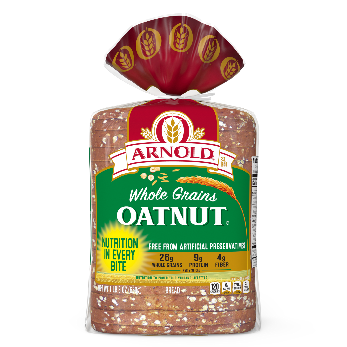 Arnold® Premium Breads Oatnut®